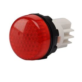 Emas S222NK 22mm 230V AC Kırmızı Korumalı Sinyal Lambası