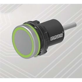 Emas SCB22MP1PSx 22 mm 10-30V DC PNP-NA Konnektörlü Kapasitif Buton