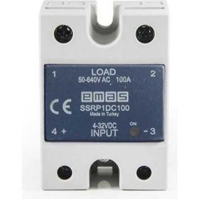 Emas SSRP1DC100 100A 50-640V AC Solid State Röle