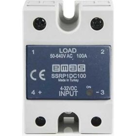 Emas SSRP1DC100 100A 50-640V AC Solid State Röle