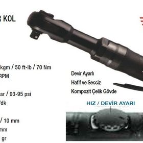 Emax ET-1920 Hız Ayarlı Cırcır Kol