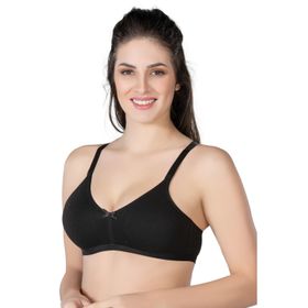 Emay 1420 Siyah Modal Cotton Kadın Sütyen