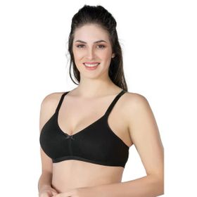 Emay 1420 Siyah Modal Cotton Kadın Sütyen