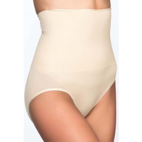 Emay 2029 Dikişsiz Masajlı Çift Kat Açık Ten Kadın Slip Korse