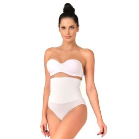 Emay 2029 Masaj Özellikli Double Slip Beyaz Kadın Korse