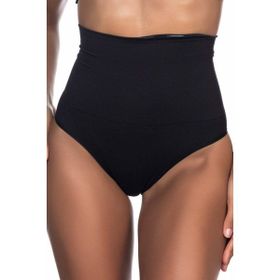 Emay 2039 Duble İz Yapmaz Siyah Kadın Slip Korse
