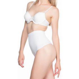 Emay 2054 Masajlı String Beyaz Korse