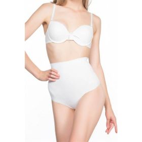 Emay 2054 Masajlı String Beyaz Korse