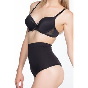Emay 2054 Masajlı String Siyah Korse