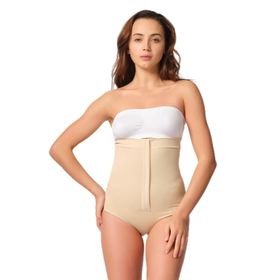 Emay 2088 Önden Agraflı Ten Kadın Slip Korse