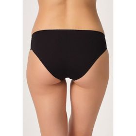 Emay 2701 Siyah İç Giyim Lazer Düşük Bel Slip Kadın Korse