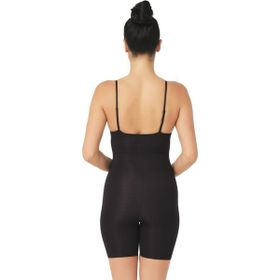 Emay 2758 Lazer Kesim Göğsü Açık Siyah Kadın Boxer Korse