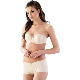 Emay 2812 Lazer Kesim Beyaz Boxer Korse