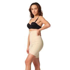 Emay 2814 İz Yapmaz Toparlayıcı Beyaz Kadın Boxer Korse