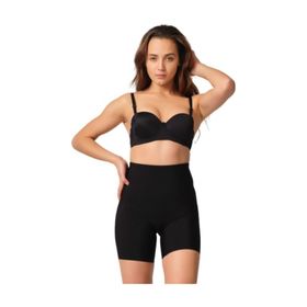 Emay 2816 Göbek Toparlayıcı Siyah Boxer Lazer Kadın Korse