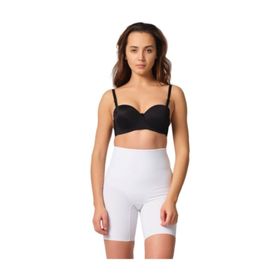 Emay 2816 İz Yapmaz Toparlayıcı Beyaz Kadın Boxer Korse
