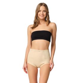 Emay 2819 Double Karın Toparlayıcı Beyaz Kadın Slip Korse
