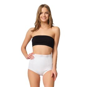 Emay 2819 Double Karın Toparlayıcı Beyaz Kadın Slip Korse