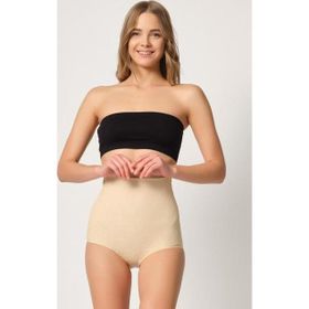 Emay 2842 Yüksek Bel Lazer Kesim Kadın Slip Korse