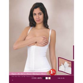 Emay 2875 Agraflı Bel ve Basen Toparlayıcı Siyah Kadın Korse