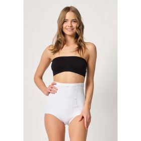 Emay 2931 Göbek Balen Destekli Ten Kadın Slip Korse