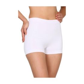 Emay 3000 Dikişsiz Soft Beyaz Kadın Boxer Külot