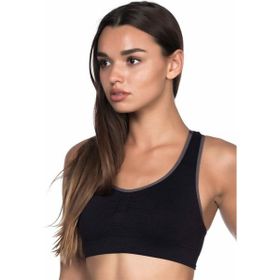 Emay 4024 Gri Double Sporcu Sütyen Korse