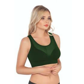 Emay 4028 Bayan Seamless Tüllü Toparlayıcı Sporcu Büstiyer Sütyen