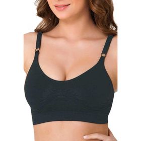 Emay 4040 Siyah Seamless Minimizer Sütyen