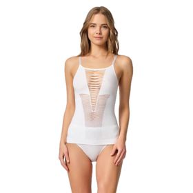 Emay 5038 Seamless Beyaz Kadın Fantazi Atlet Korse