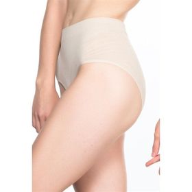Emay 7025 Düşük Bel İnce Slip Ten Kadın Korse