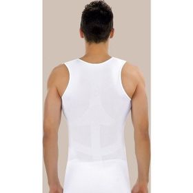 Emay E1003 V Yaka Beyaz Erkek Korse Atlet