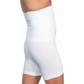 Emay E1005 Yüksek Bel Double Beyaz Erkek Boxer Korse
