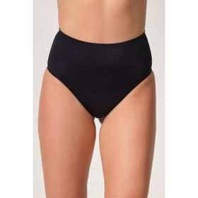Emay Siyah 2801 Yapıştırma Lazer Kesim Kadın Slip Külot