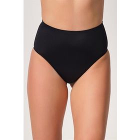 Emay Siyah 2801 Yapıştırma Lazer Kesim Kadın Slip Külot
