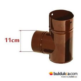 Emaye L- Dirsek 11 cm Soba Borusu