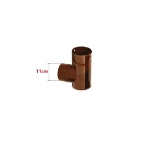 Emaye L- Dirsek 11 cm Soba Borusu
