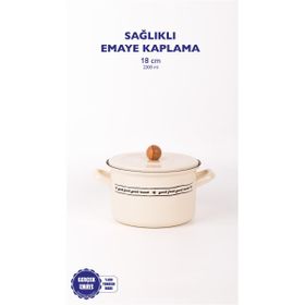 Emaylab Mood Emaye 18 cm Fırın Tenceresi
