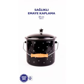 Emaylab Star Emaye 20 cm 3 lt Bakraç