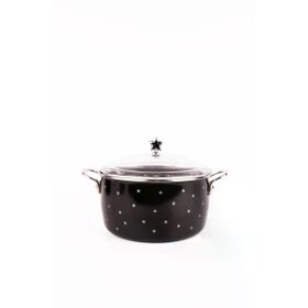 Emaylab Star Emaye 24 cm Yıldız Desenli Fritöz Tenceresi