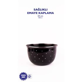 Emaylab Star Emaye Yıldız Desenli 24 cm Karıştırma Kabı