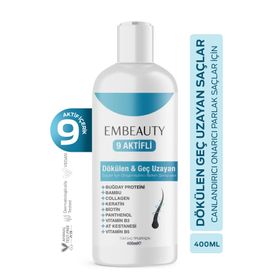 Embeauty 9 Aktifli Saç Dökülmesine Karşı 400 ml Şampuan