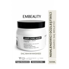 Embeauty Besleyici Onarıcı Keratin Etkili 500 ml Yoğun Saç Bakım Maskesi