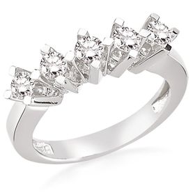 Emel Diamond 0.50 ct Pırlanta Beştaş Yüzük