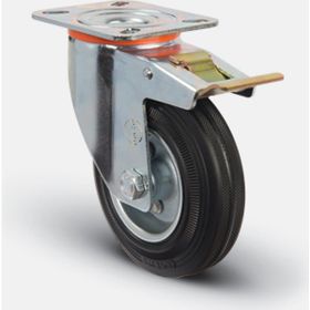 Emes Em01 Spr 150 mm 130 kg 150f Döner Tablalı Frenli Teker