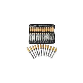 Emg Hrd 101 12 Parça Ahşap Oyma Keski Seti