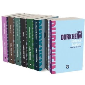 Emile Durkheim 8'li Set - Cem Yayınevi