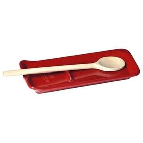Emile Henry 340262 22x10 cm Kırmızı Kaşıklık