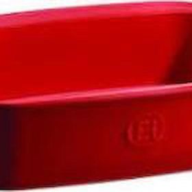 Emile Henry 349649 Dikdörtgen 22x14 cm Kırmızı Fırın Kabı