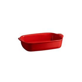 Emile Henry Burgundy Dikdörtgen 36x23.5 cm Kırmızı Fırın Kabı